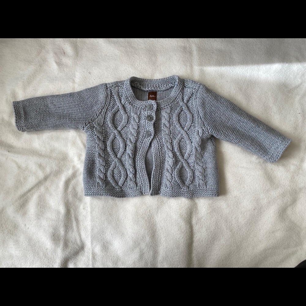 Cable sweater